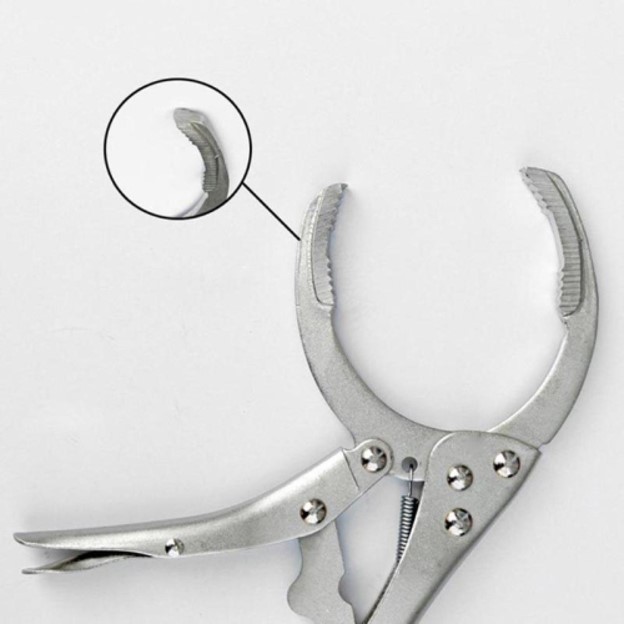 انبر فیلتر بازکن قفلی بهترین ابزار برای باز کردن فیلتر روغن بدون آسیب