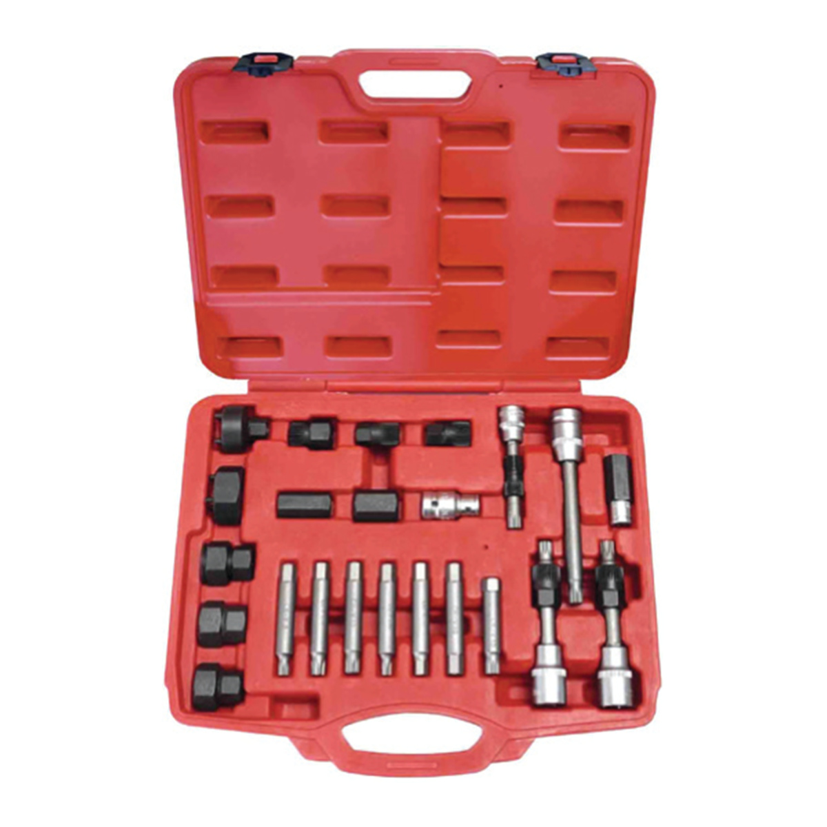 D2001 کیت 24 پارچه تعمیر دینام و کمپرسور کولر LK کد D2001