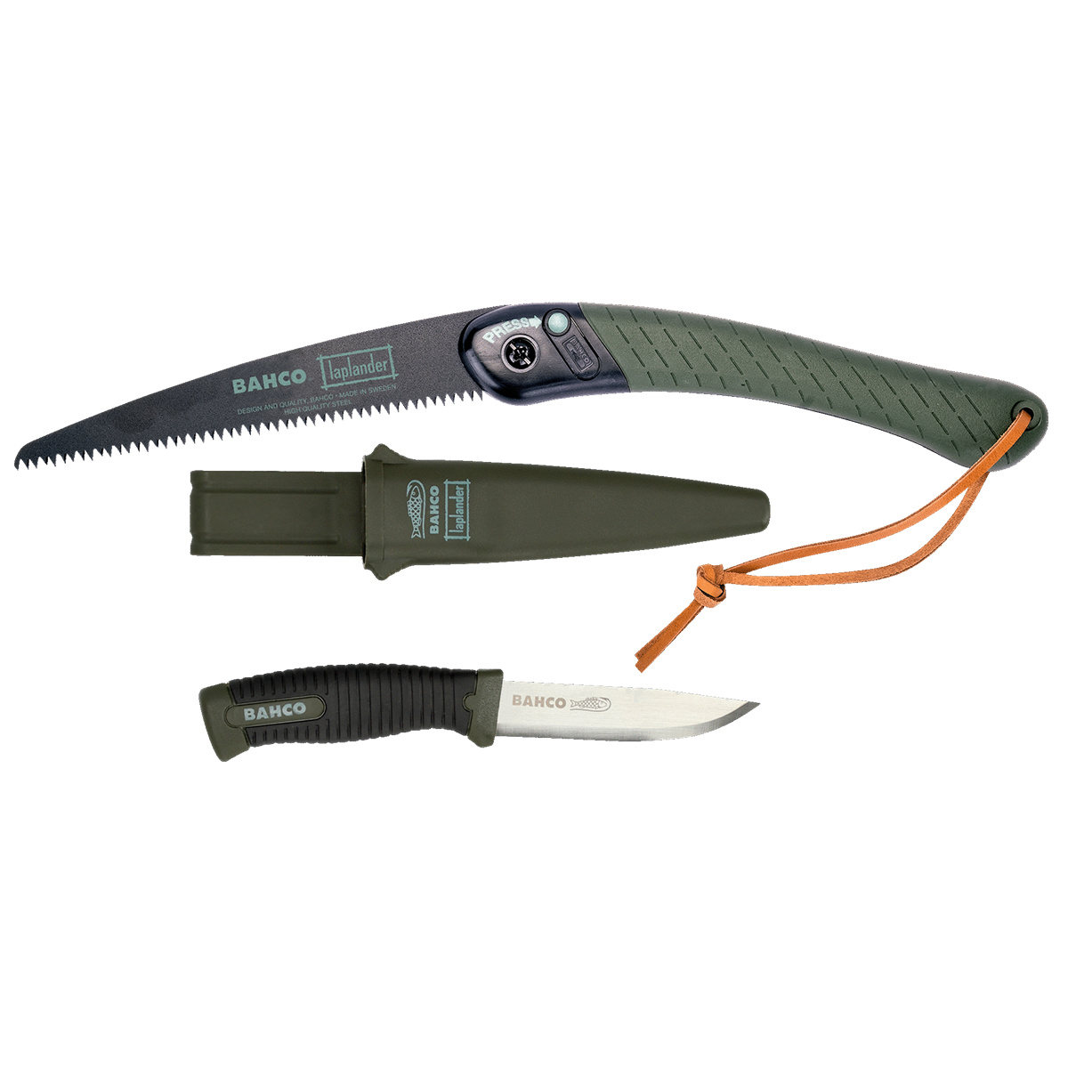 LAP-KNIFE اره تاشو و چاقو کمپینگ BHACO کد LAP-KNIFE