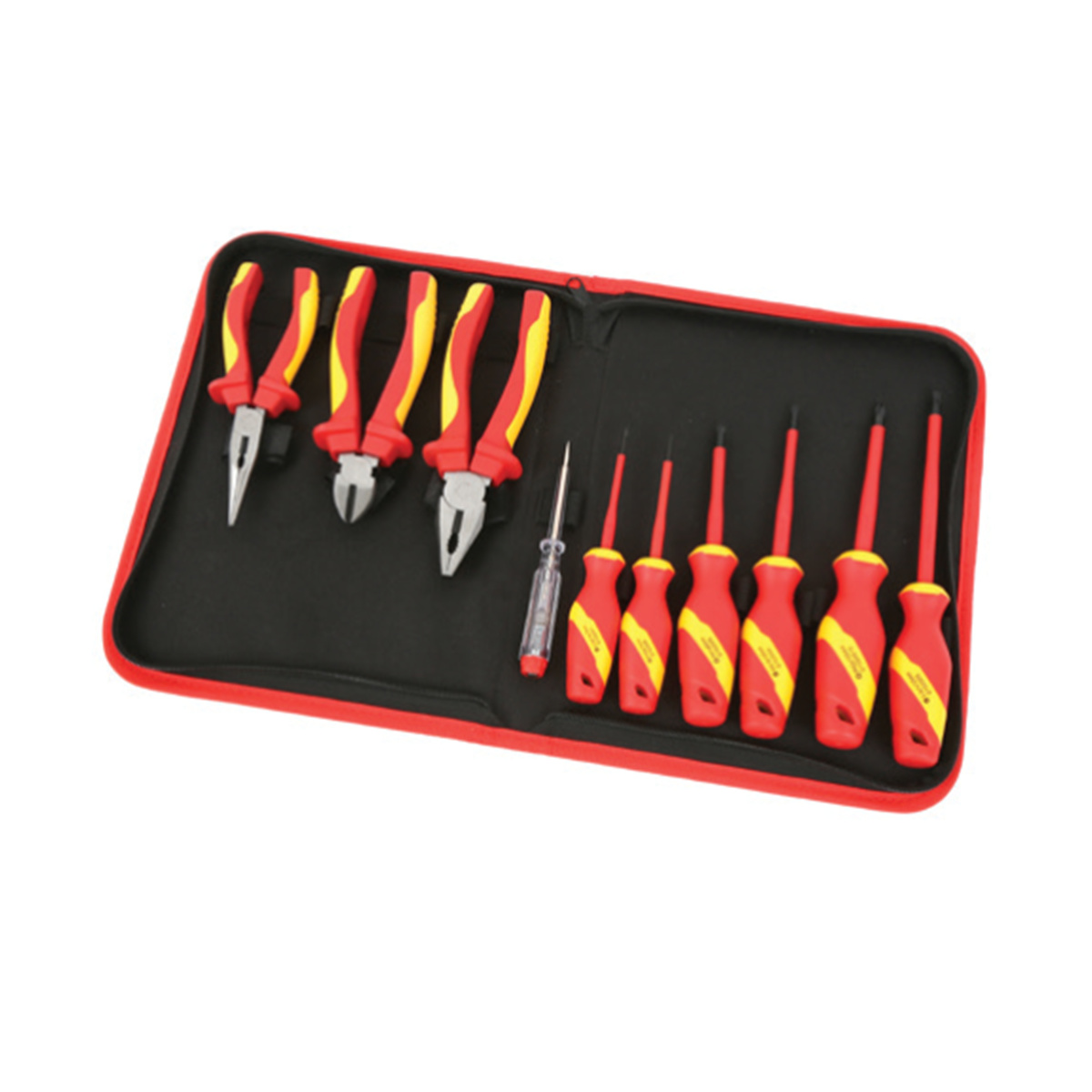 Y3043 کیف ابزار 10 پارچه VDE فشار قوی LK کد Y3043